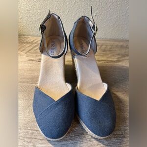 Me Too Shoes Navy Espadrille